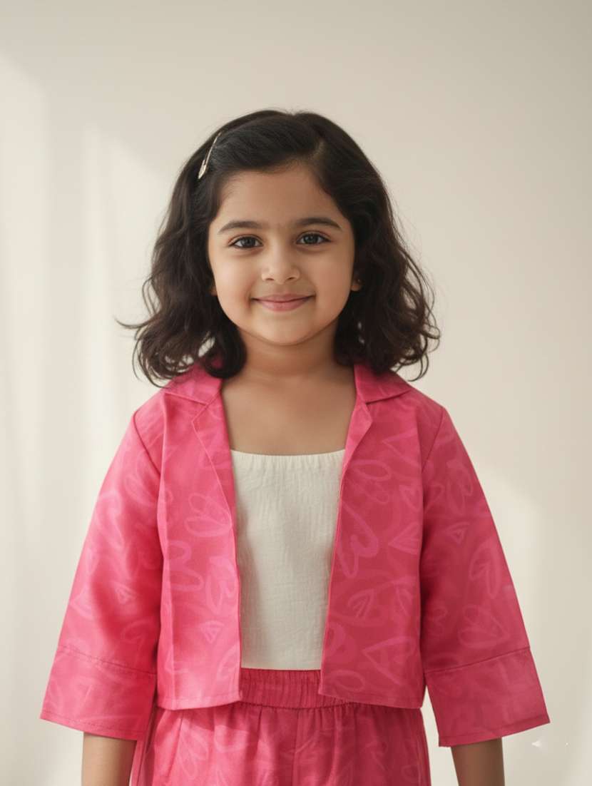 girl viscose active wear set co-ord set - 22473359 -  Standard Image - 1
