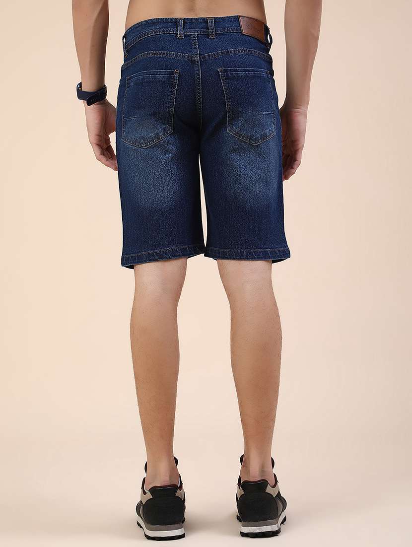 boys blue denim s short - 22473665 -  Standard Image - 4