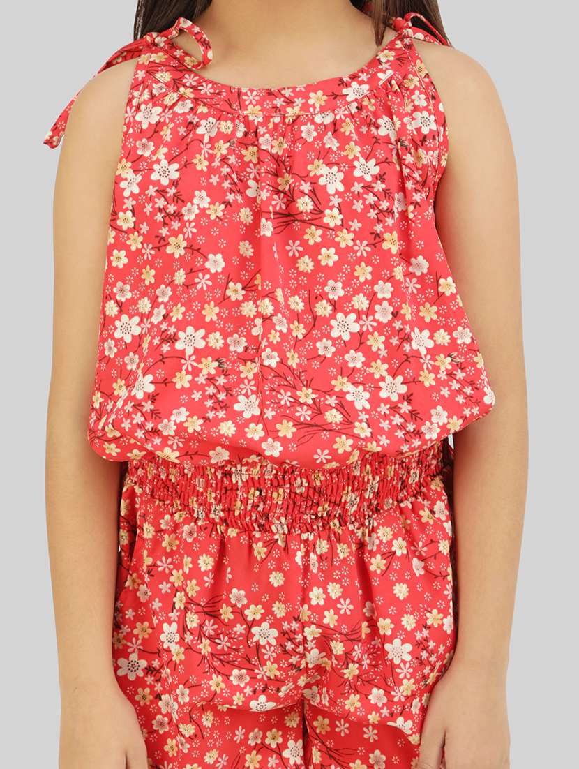 girl polyester fit & flare dress - 22473772 -  Standard Image - 1