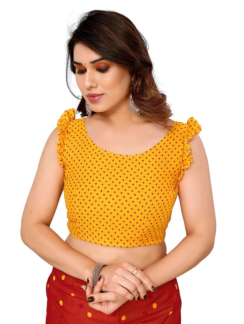 Women Pack Of 2 Printed Combo Saree With Blouse - 22474084 -  Standard Image - 4