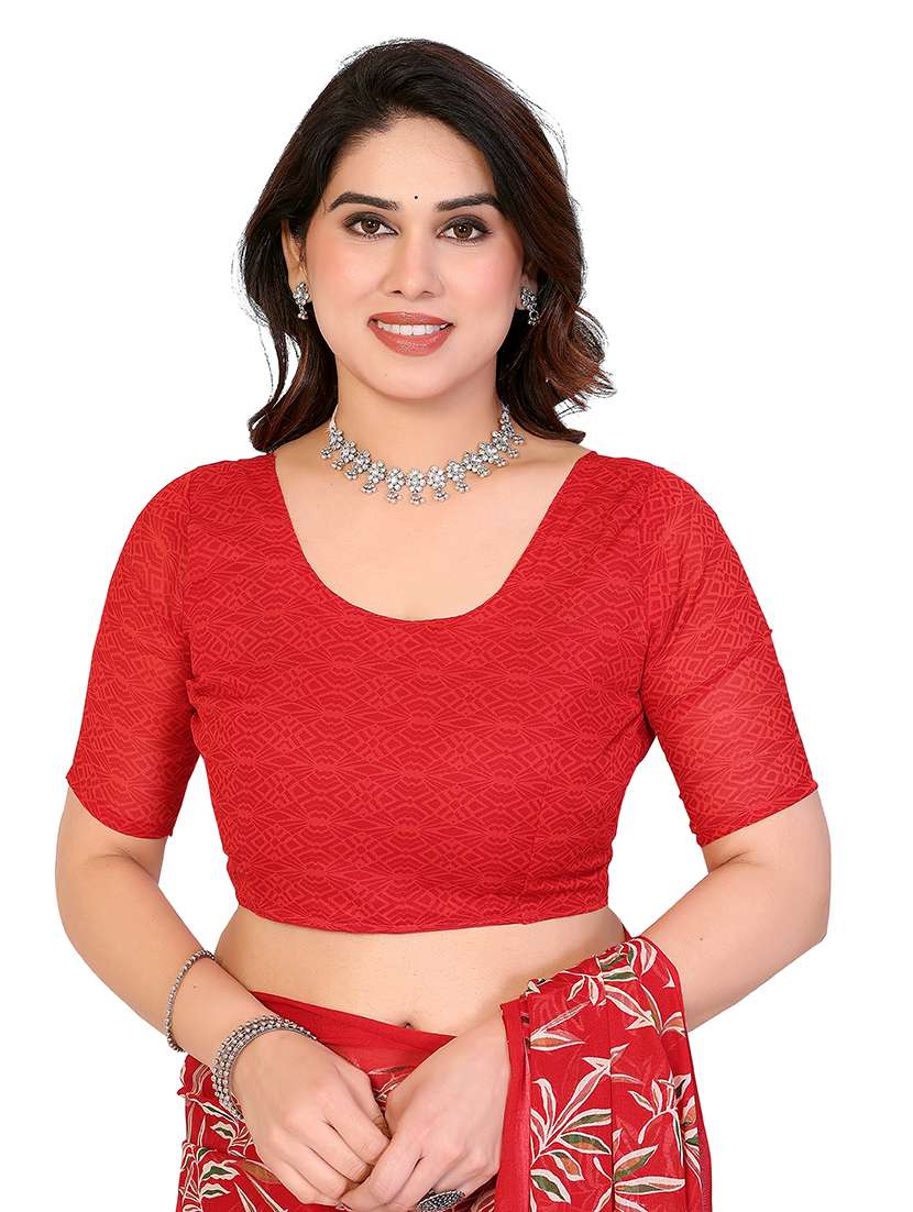 women pack of 2 printed combo saree with blouse - 22474369 -  Standard Image - 4