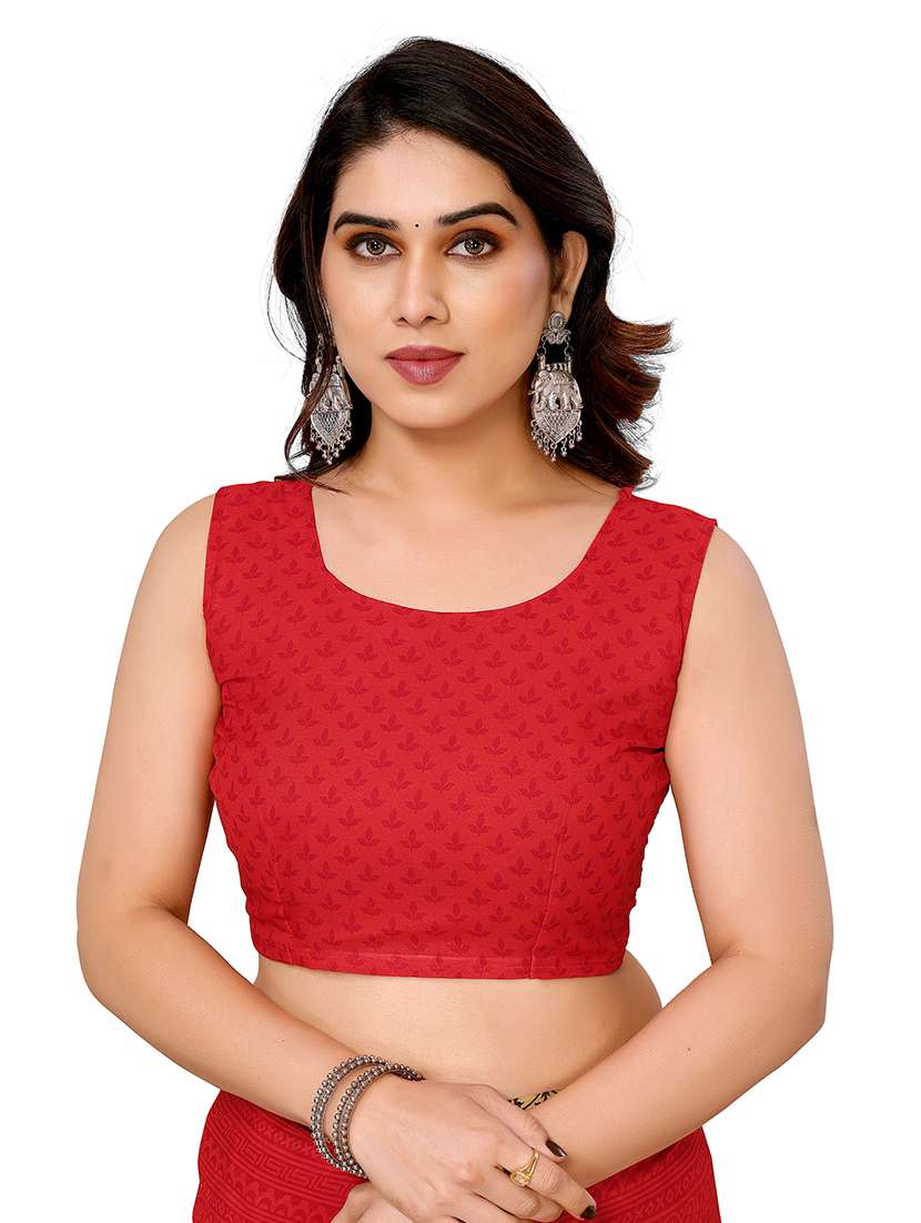 women pack of 2 printed combo saree with blouse - 22474485 -  Standard Image - 4