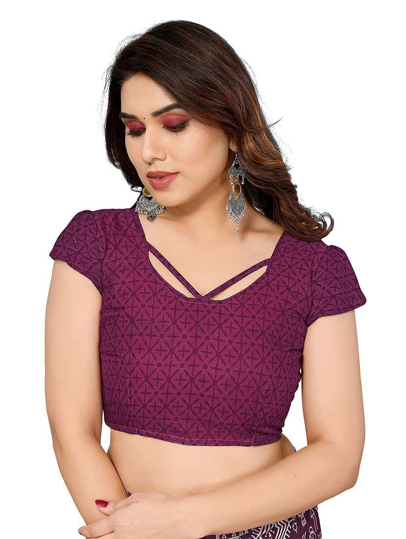 women pack of 2 printed combo saree with blouse - 22474548 -  Standard Image - 4