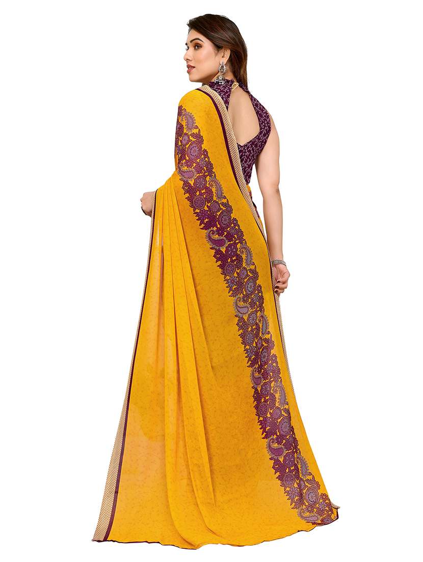 women pack of 2 printed combo saree with blouse - 22475241 -  Standard Image - 1