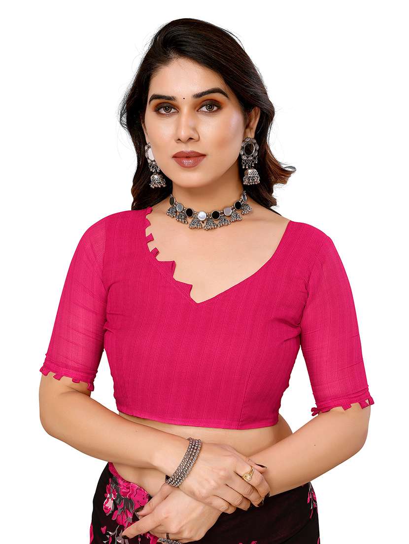 women pack of 2 printed combo saree with blouse - 22475478 -  Standard Image - 4