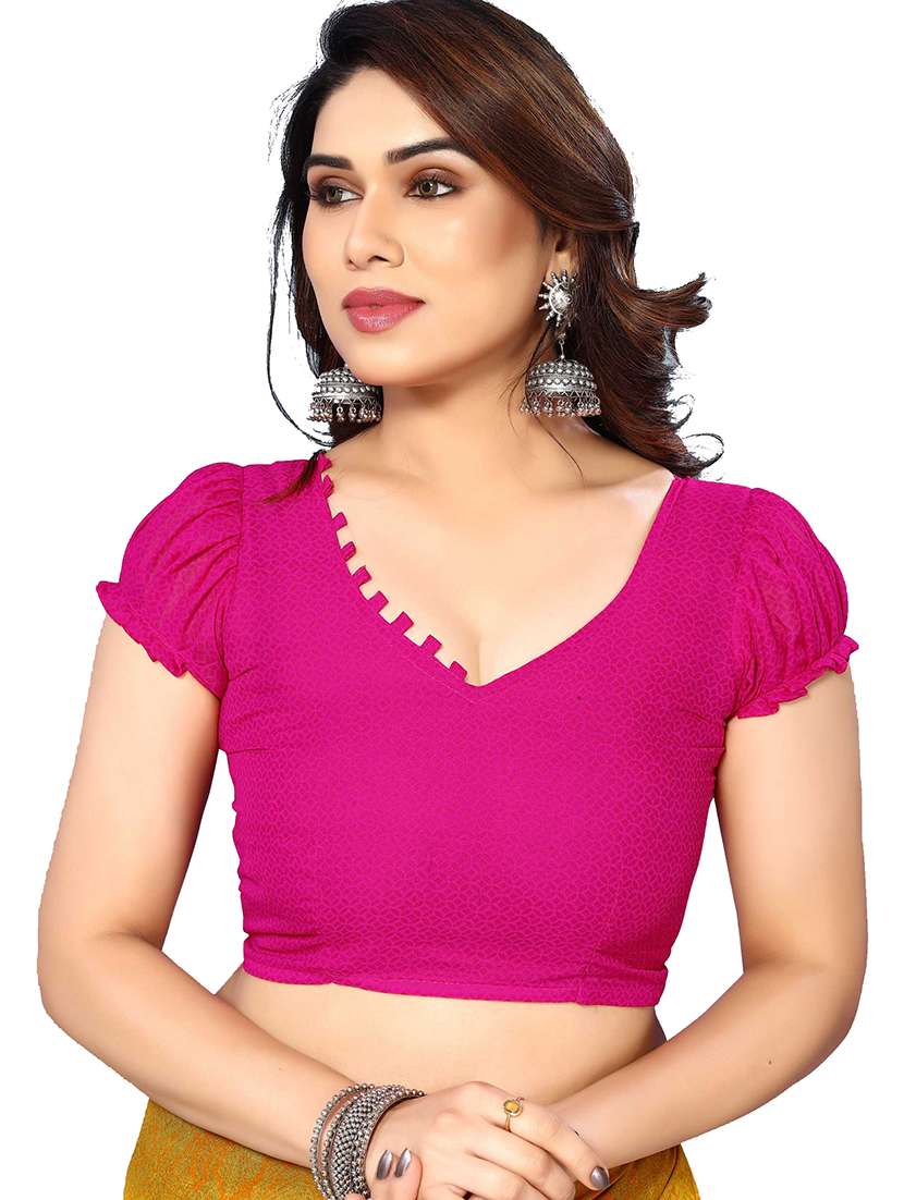 women pack of 2 printed combo saree with blouse - 22475526 -  Standard Image - 4