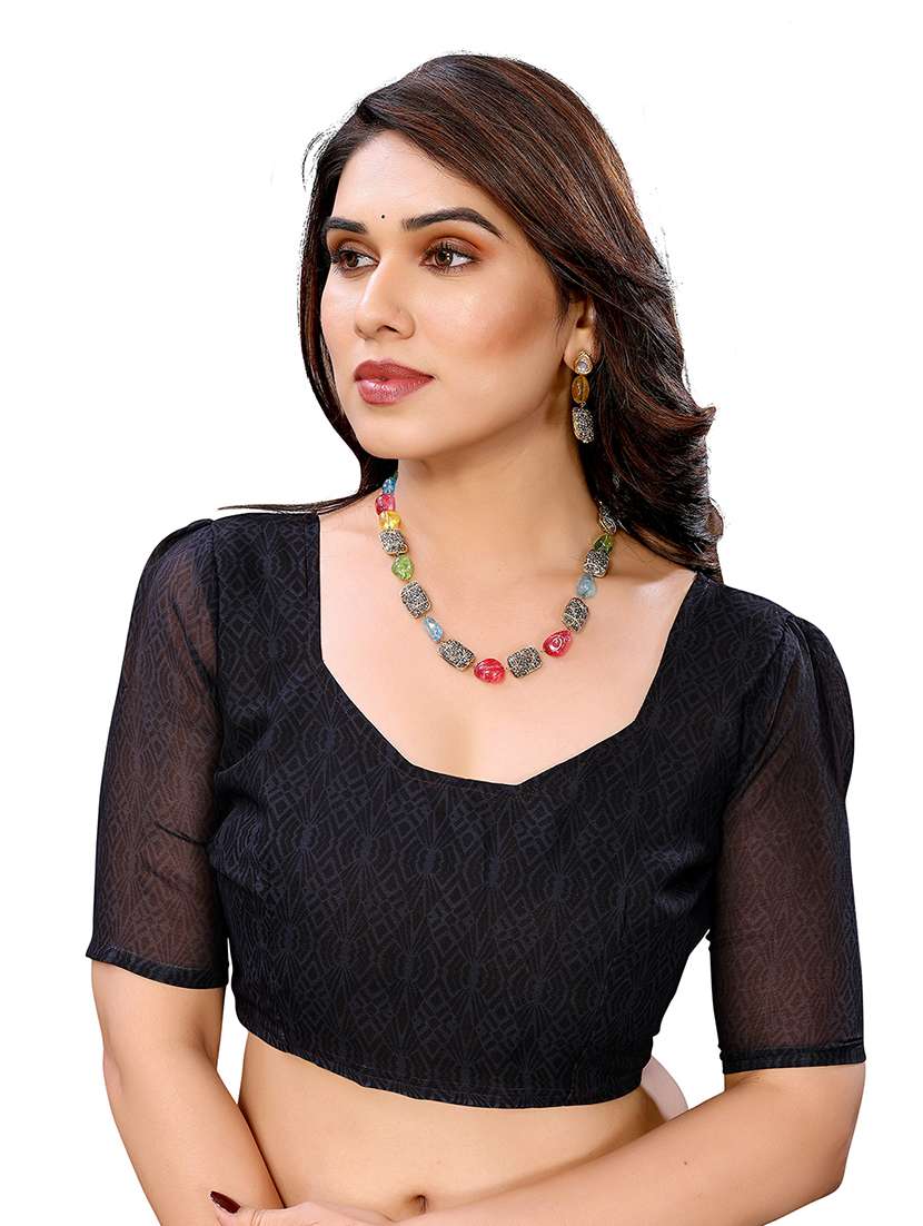 women pack of 2 printed combo saree with blouse - 22475580 -  Standard Image - 4