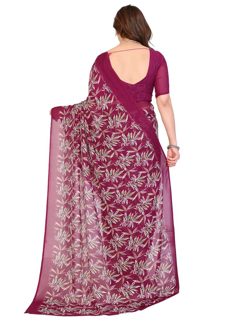 women pack of 2 printed combo saree with blouse - 22475614 -  Standard Image - 1