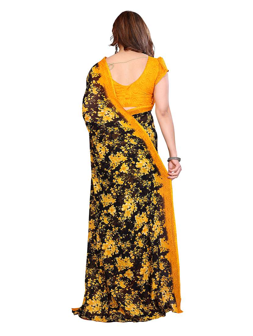 women pack of 2 printed combo saree with blouse - 22475642 -  Standard Image - 1
