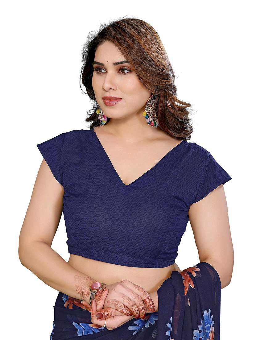 women pack of 2 printed combo saree with blouse - 22475681 -  Standard Image - 4
