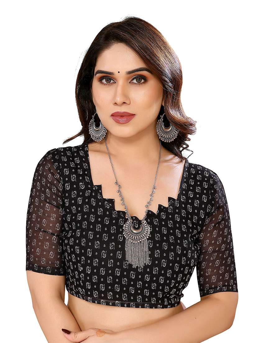 women pack of 2 printed combo saree with blouse - 22475821 -  Standard Image - 4