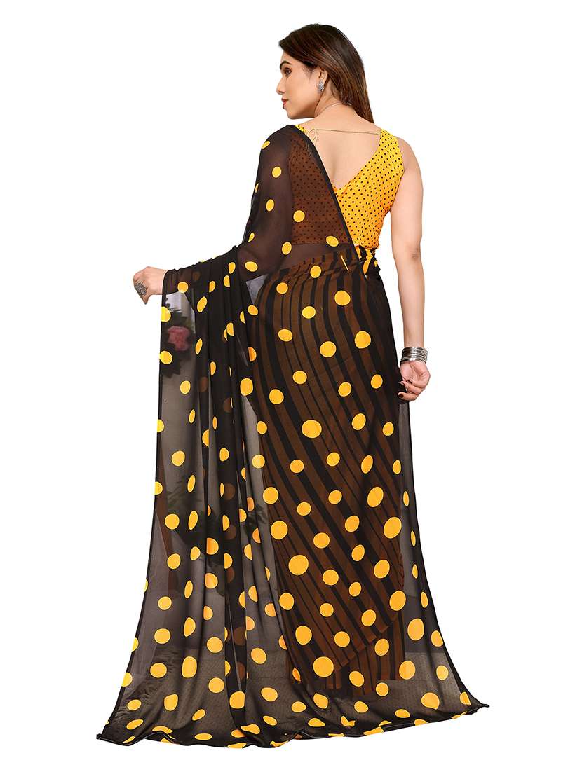 women pack of 2 printed combo saree with blouse - 22476005 -  Standard Image - 1