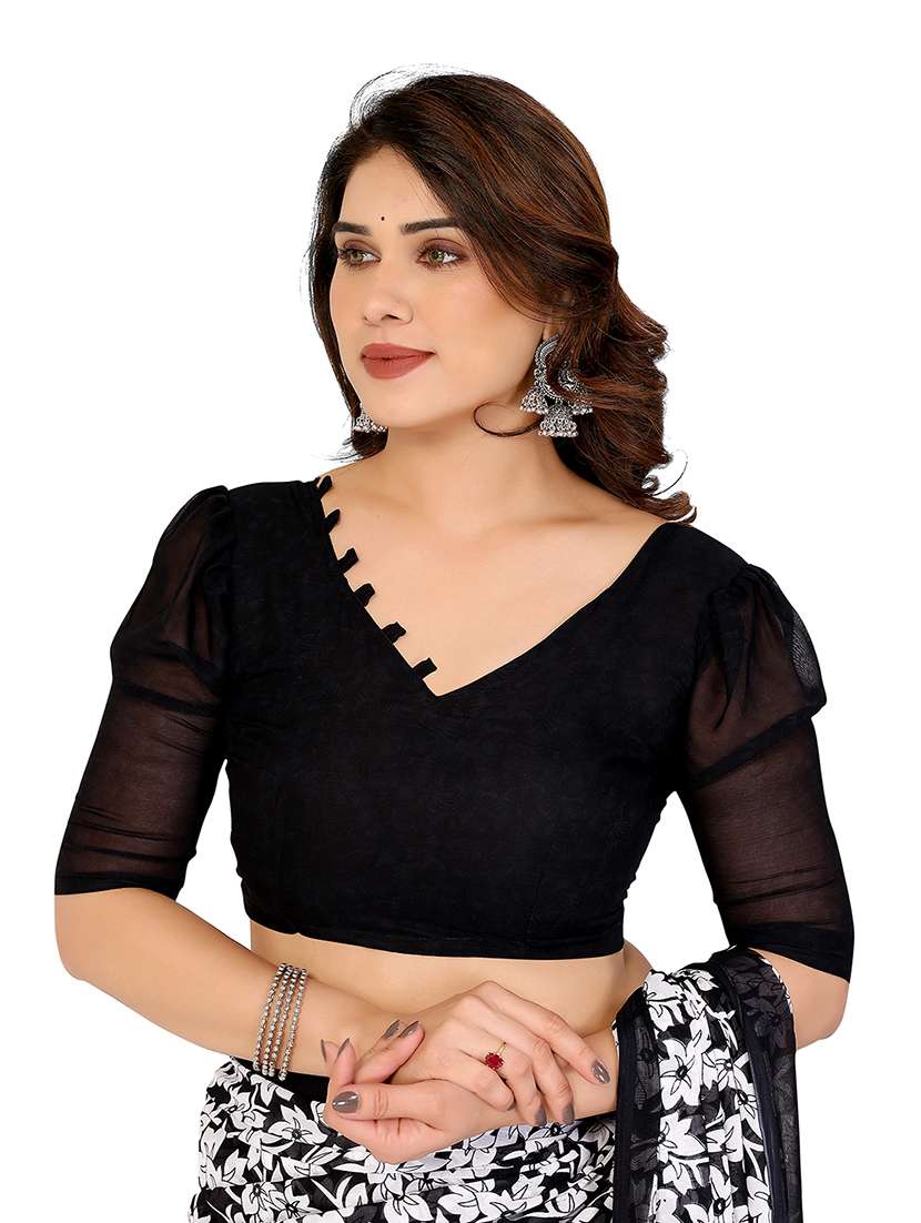 women pack of 2 printed combo saree with blouse - 22476005 -  Standard Image - 4