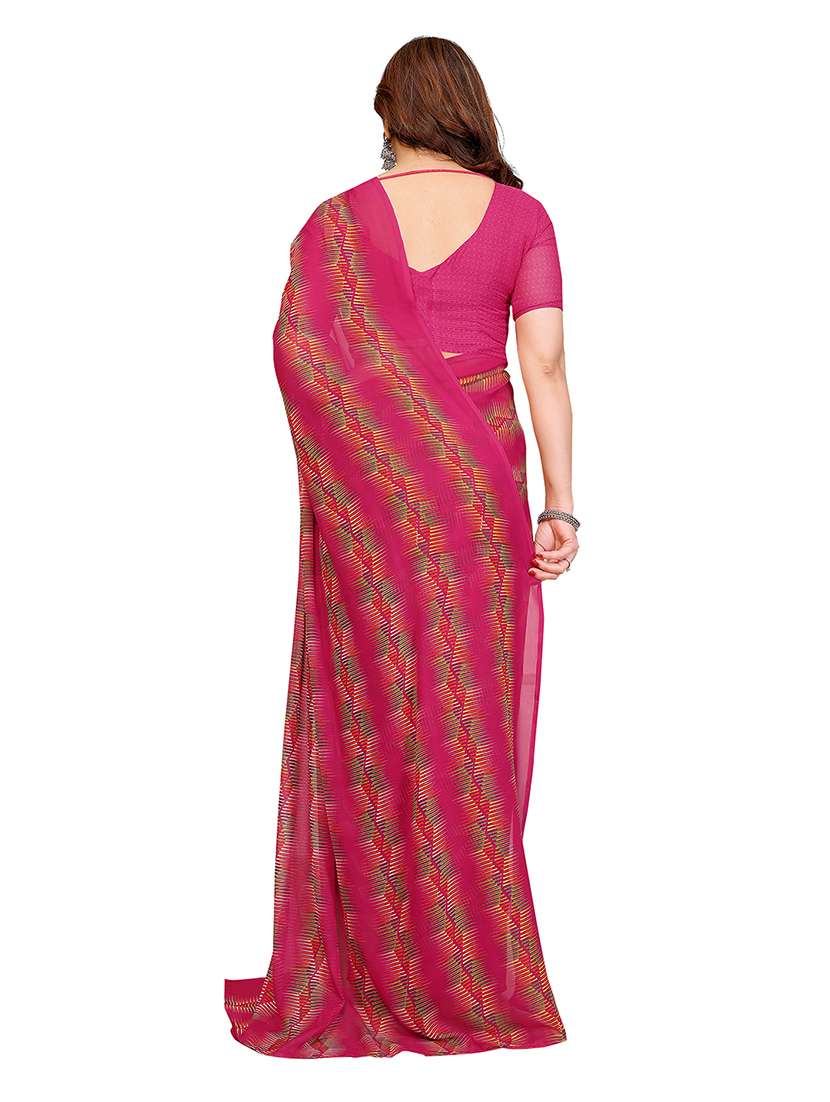 women pack of 2 printed combo saree with blouse - 22476200 -  Standard Image - 1