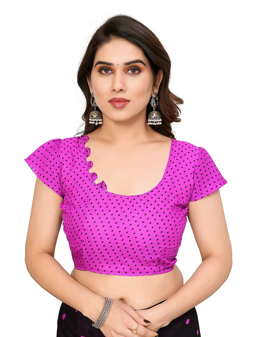 Women Pack Of 2 Printed Combo Saree With Blouse - 22476819 -  Standard Image - 4