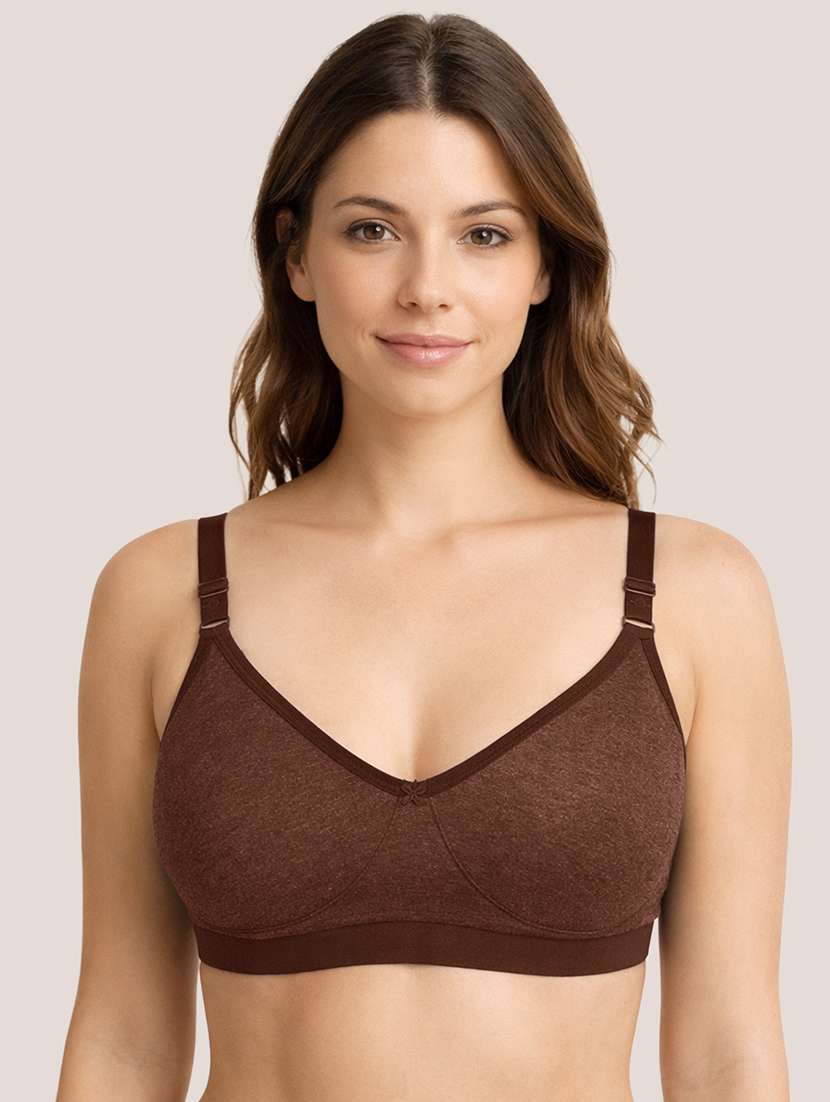women pack of 2 solid minimizer bra - 22477947 -  Standard Image - 1