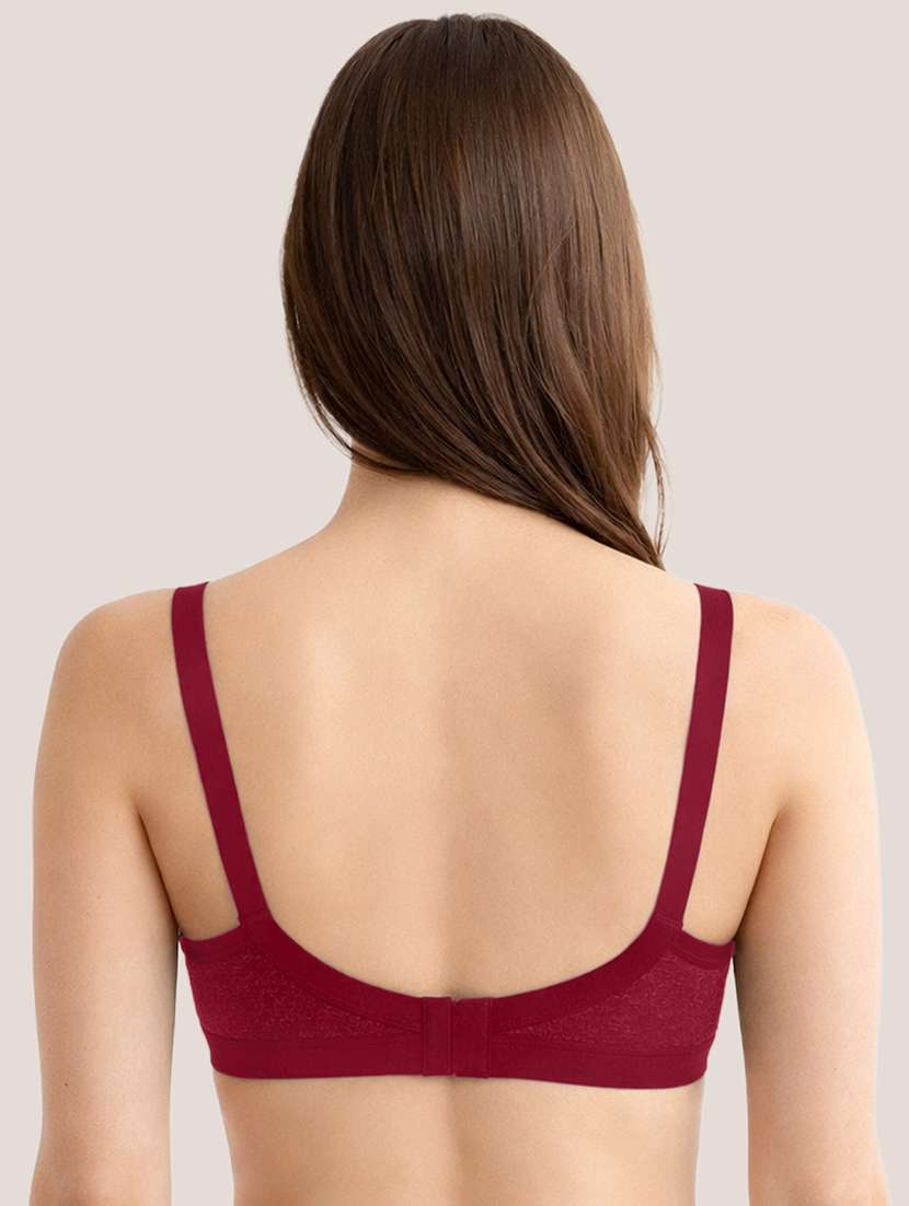 Women Pack Of 2 Solid Minimizer Bra - 22477949 -  Standard Image - 4