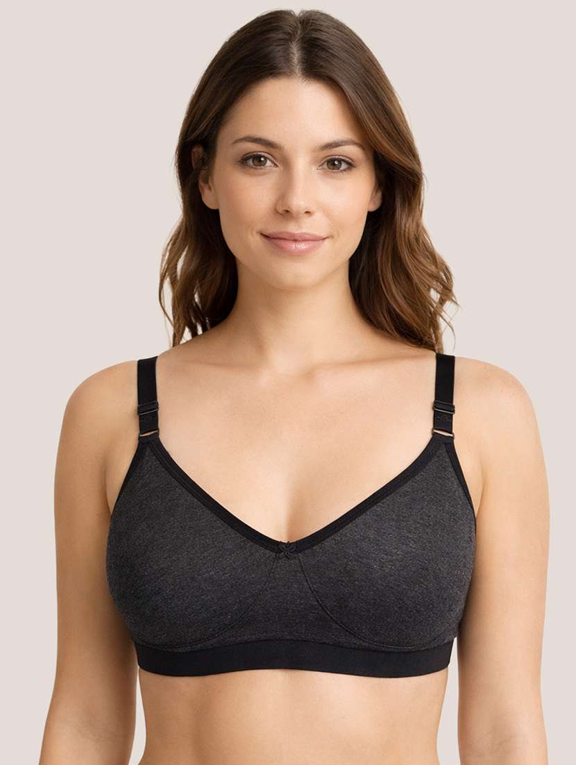 women pack of 3 solid minimizer bra - 22477952 -  Standard Image - 1