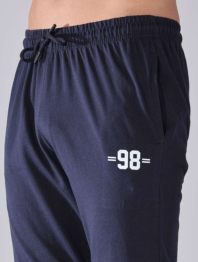 men solid mid rise slim fit track pant - 22479661 -  Standard Image - 1