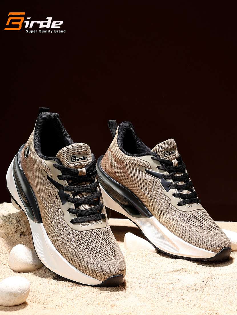 Men Beige Lace Up Sneaker - 22480529 -  Standard Image - 1
