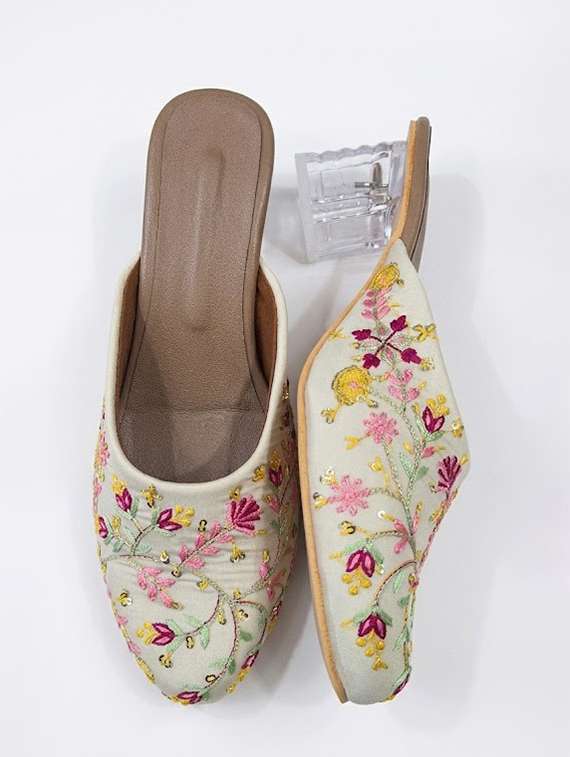 women off white mule - 22480598 -  Standard Image - 1