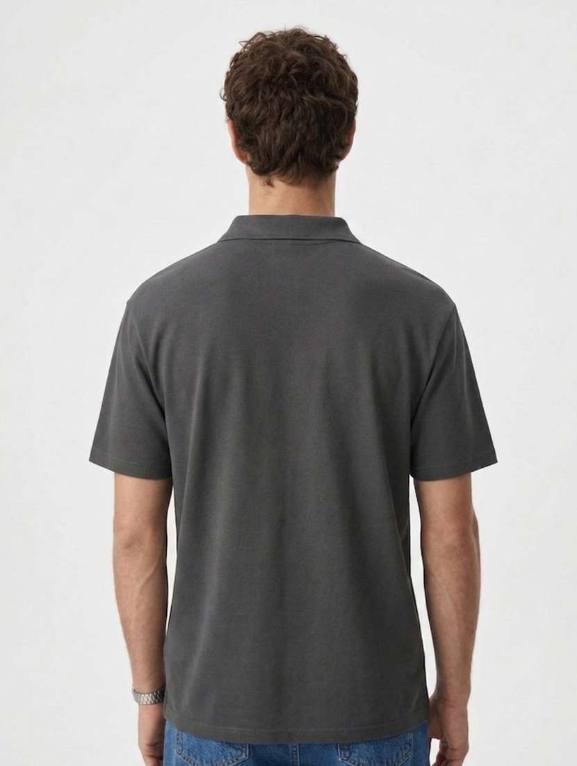 men printed short sleeve regular fit polo t-shirt - 22480720 -  Standard Image - 4