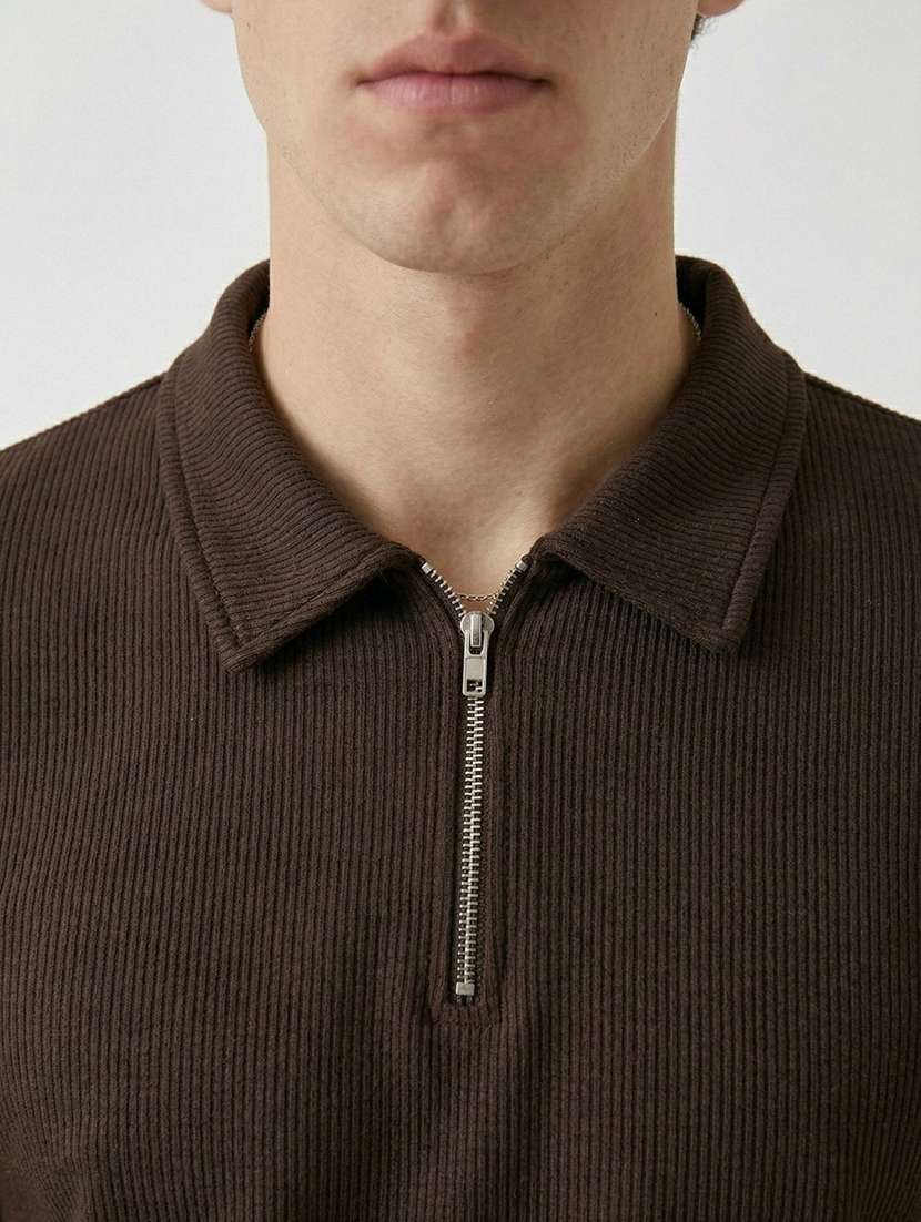 men self design short sleeve regular fit polo t-shirt - 22480849 -  Standard Image - 1