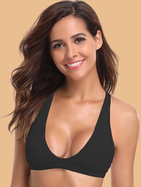  nylon halter neck bikini set with lace - 22481688 -  Standard Image - 1