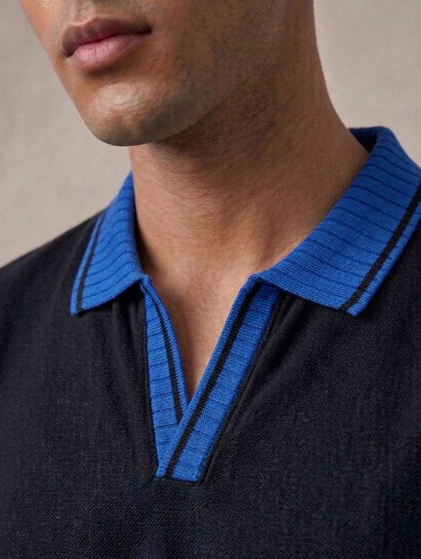 men solid short sleeve regular fit polo t-shirt - 22486193 -  Standard Image - 1