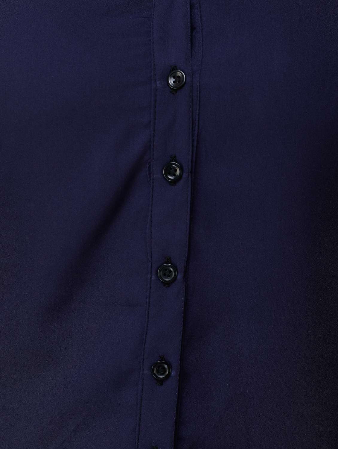women blue poly crepe regular shirt - 22486223 -  Standard Image - 4