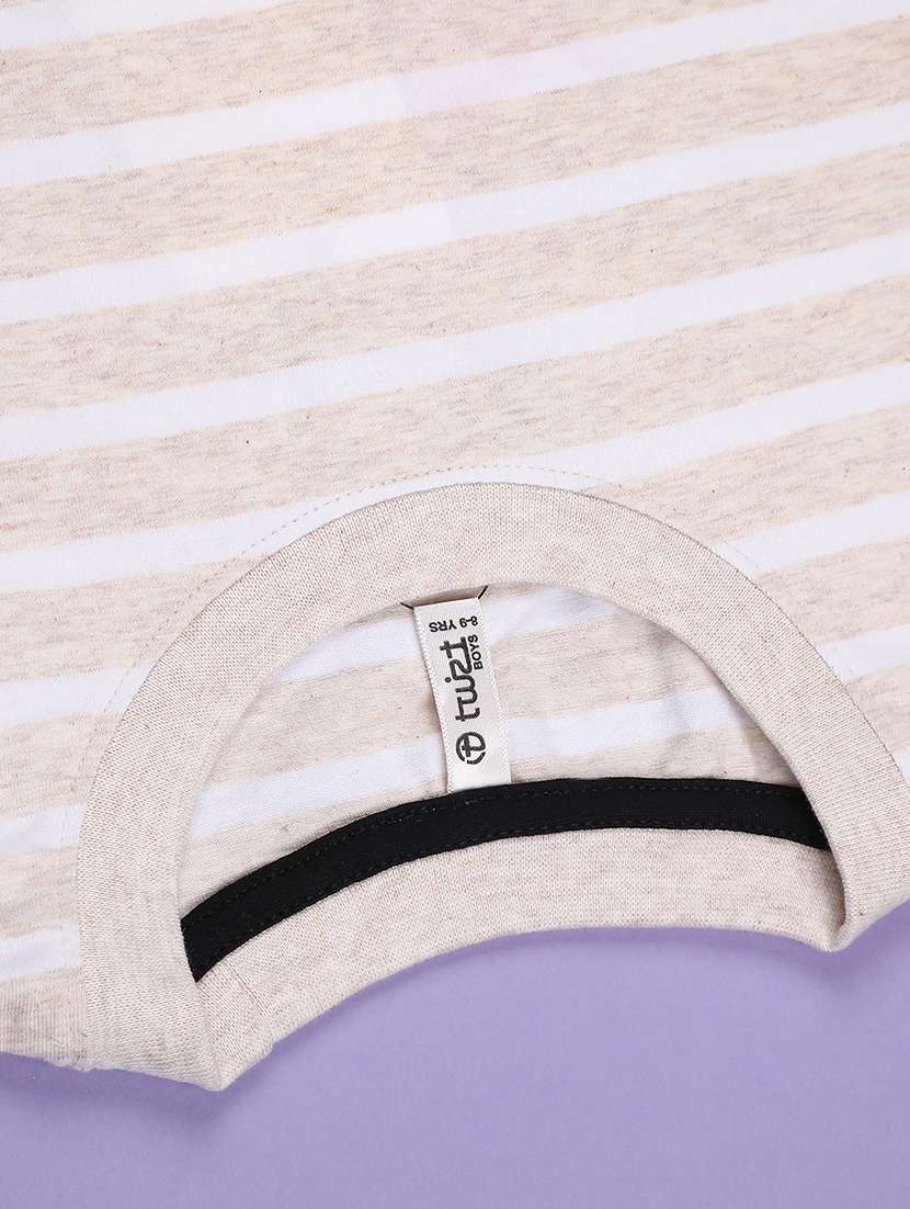 boys printed short sleeves regular fit t-shirt - 22486391 -  Standard Image - 4