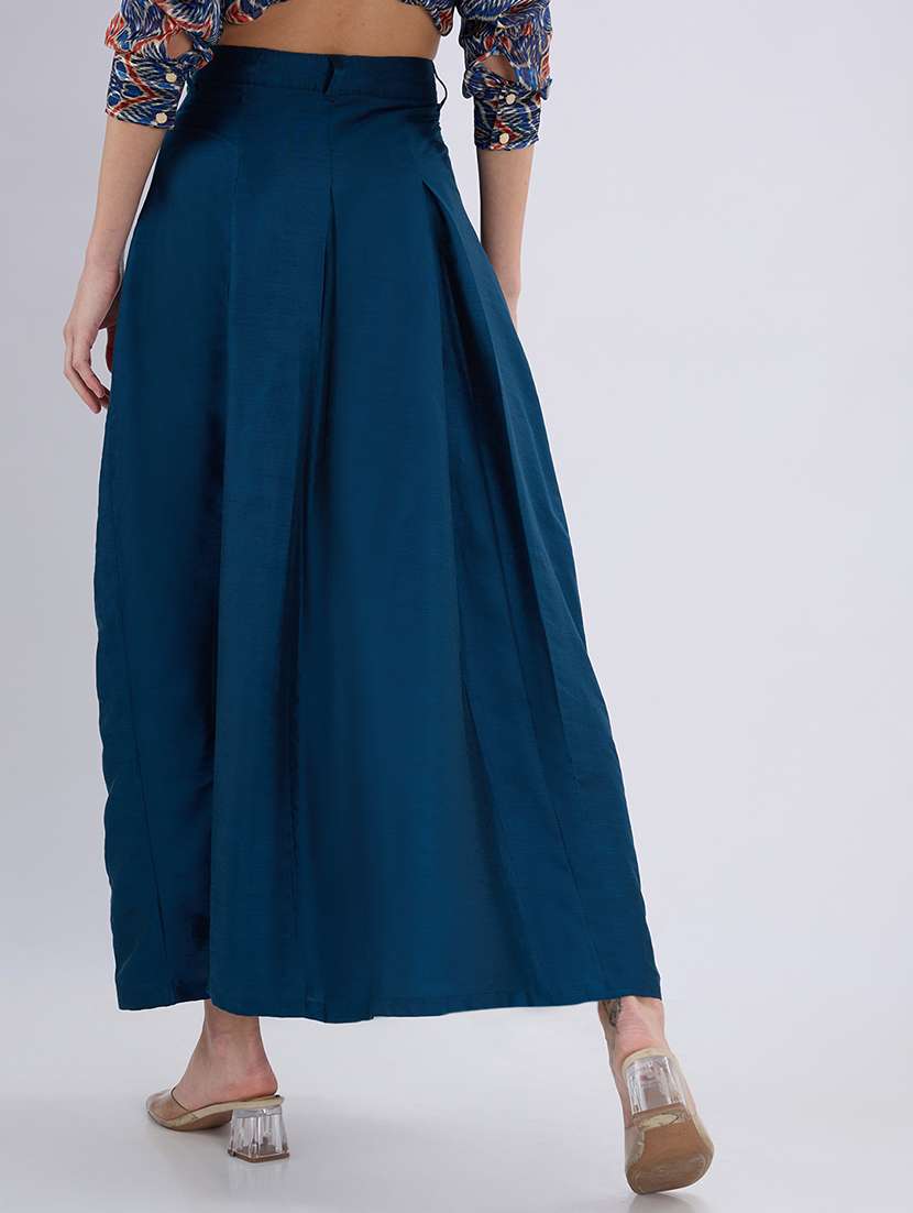 girls poly cotton maxi flared skirt - 22486721 -  Standard Image - 4