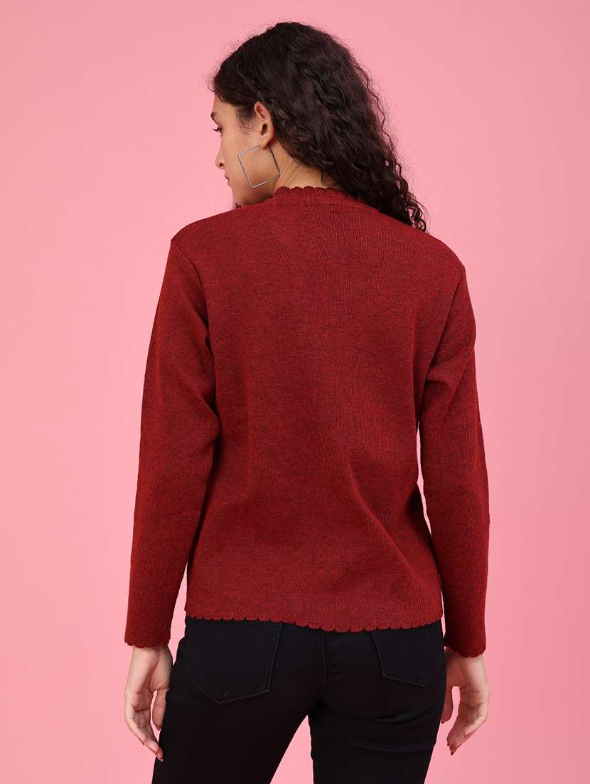 Women Solid Long Sleeve Cardigan - 22488278 -  Standard Image - 4