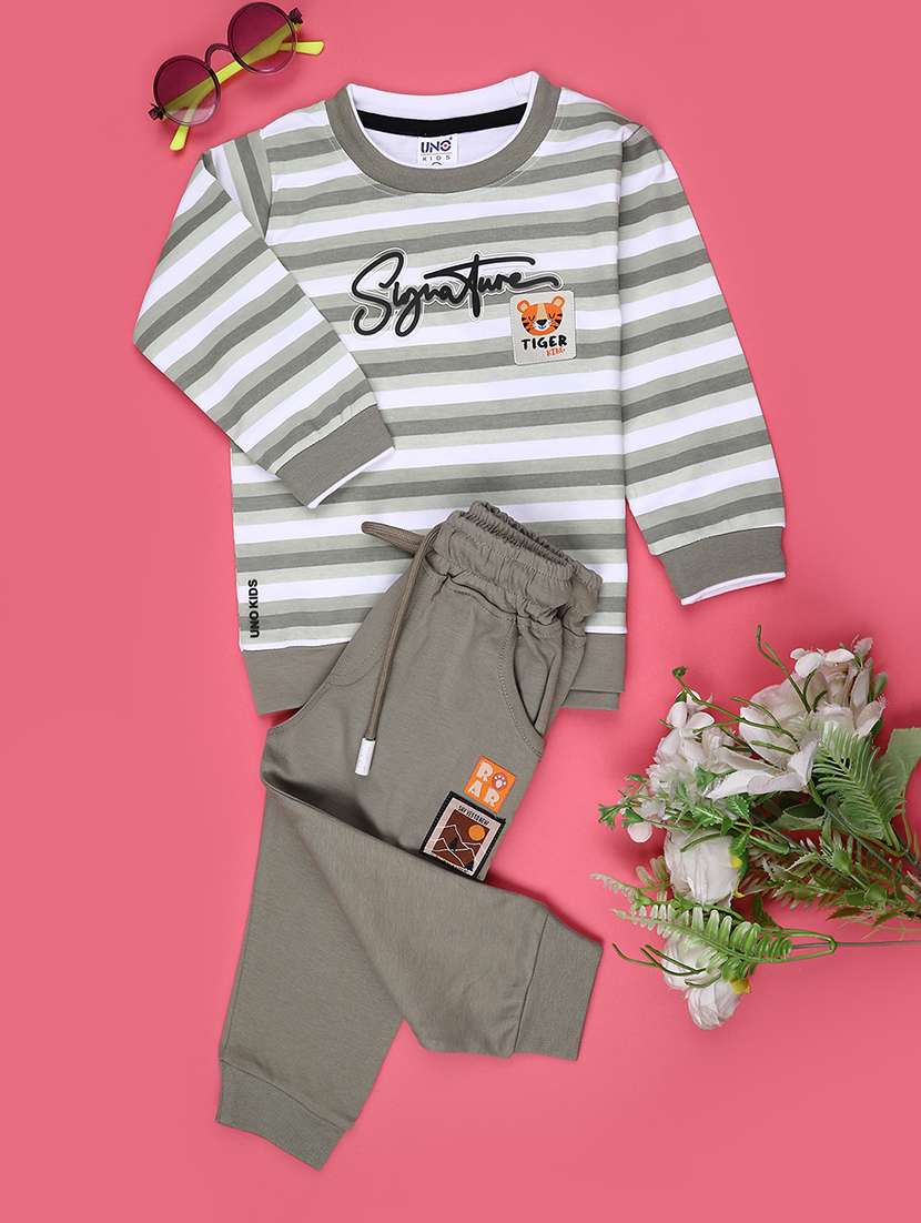 Kids Printed Long Sleeves Full Length Set - 22488474 -  Standard Image - 1