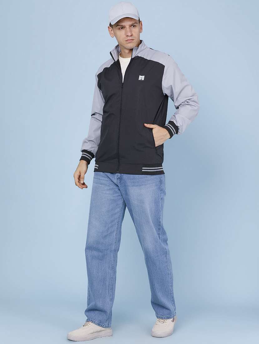 Boys Colourblocked Long Sleeves Bomber Jacket - 22489170 -  Standard Image - 4