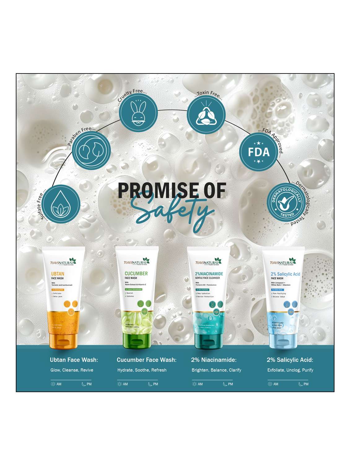 ocean refresh  face wash - 22489524 -  Standard Image - 4