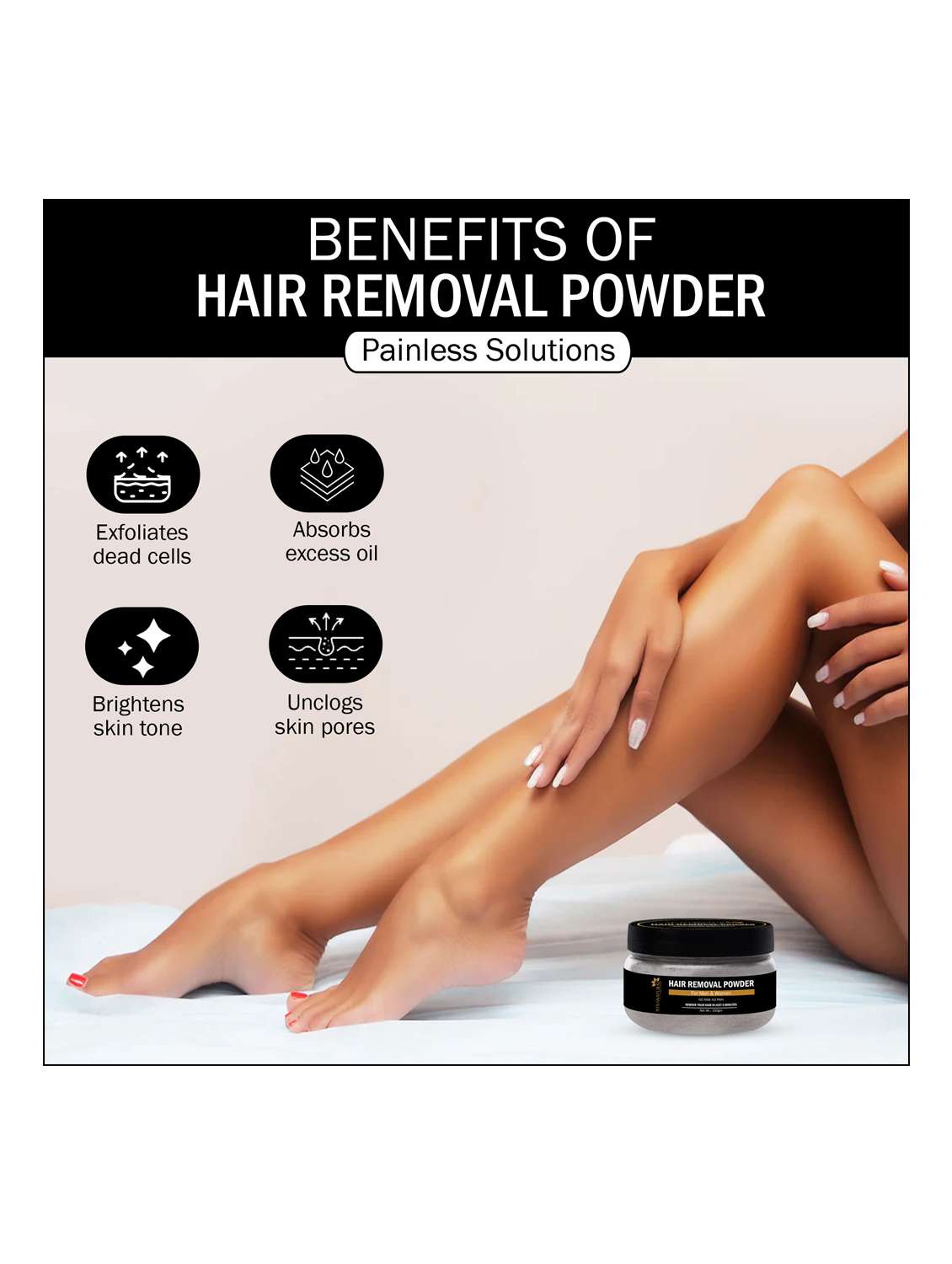 hair removal powder - 22489816 -  Standard Image - 1
