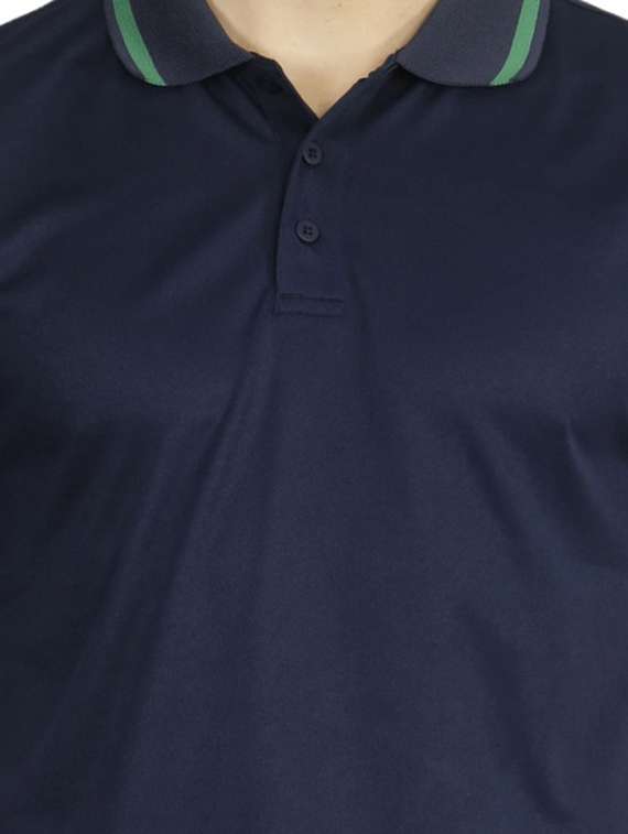 men solid short sleeve regular fit polo t-shirt - 22491403 -  Standard Image - 1