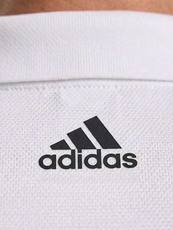 men solid with shoulder stripe deatils short sleeve polo t-shirt - 22491408 -  Standard Image - 4