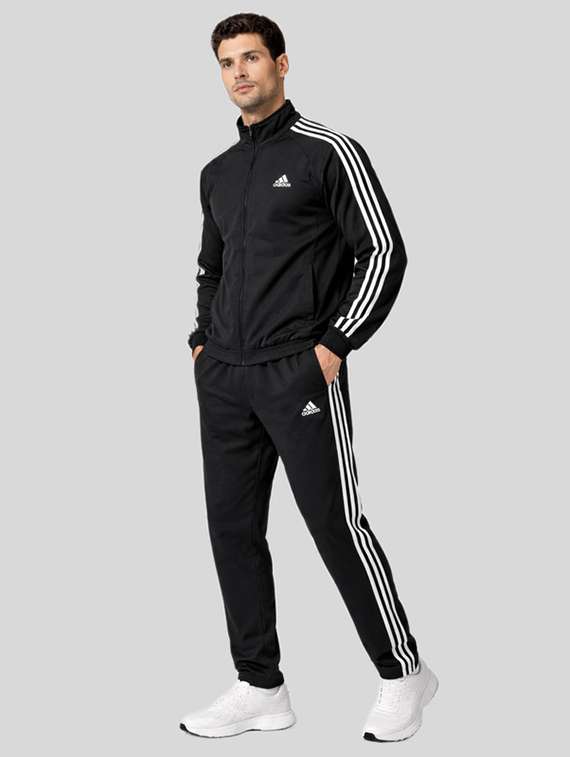 men side striped long sleeve full length track suit - 22491800 -  Standard Image - 1