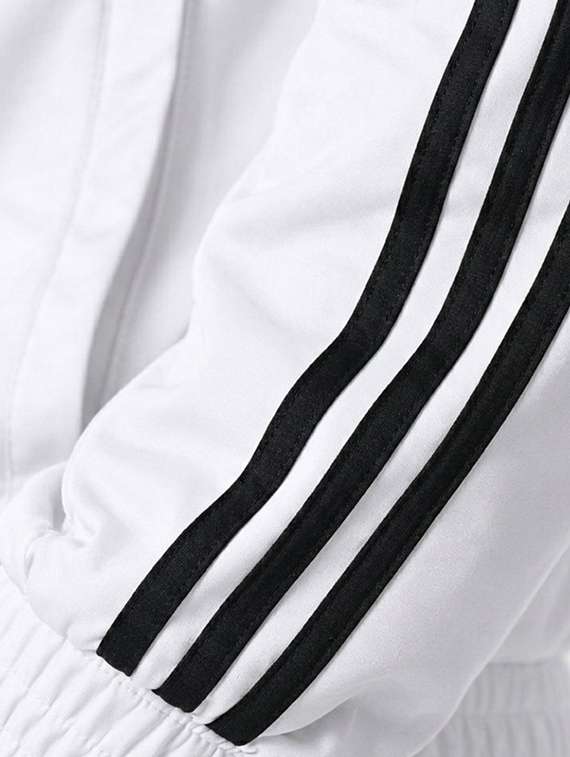 men side striped long sleeve full length track suit - 22491813 -  Standard Image - 4
