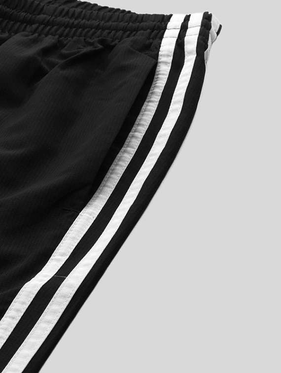 men side striped long sleeve full length track suit - 22491822 -  Standard Image - 4