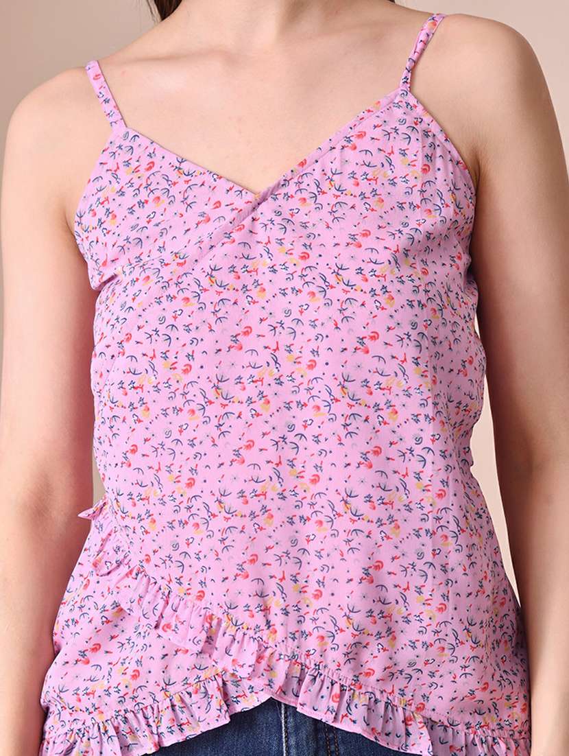 women printed sleeveless top - 22494740 -  Standard Image - 1