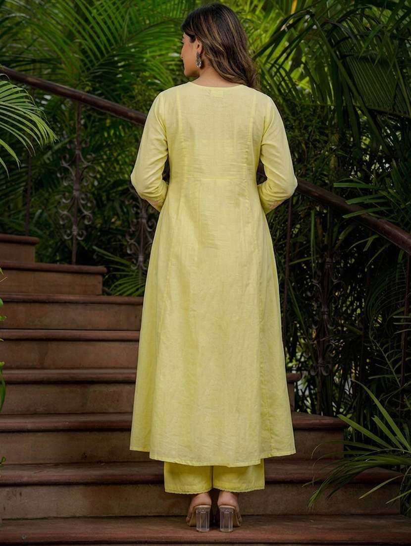women embroidered long sleeve kurta pant with dupatta set - 22494841 -  Standard Image - 4