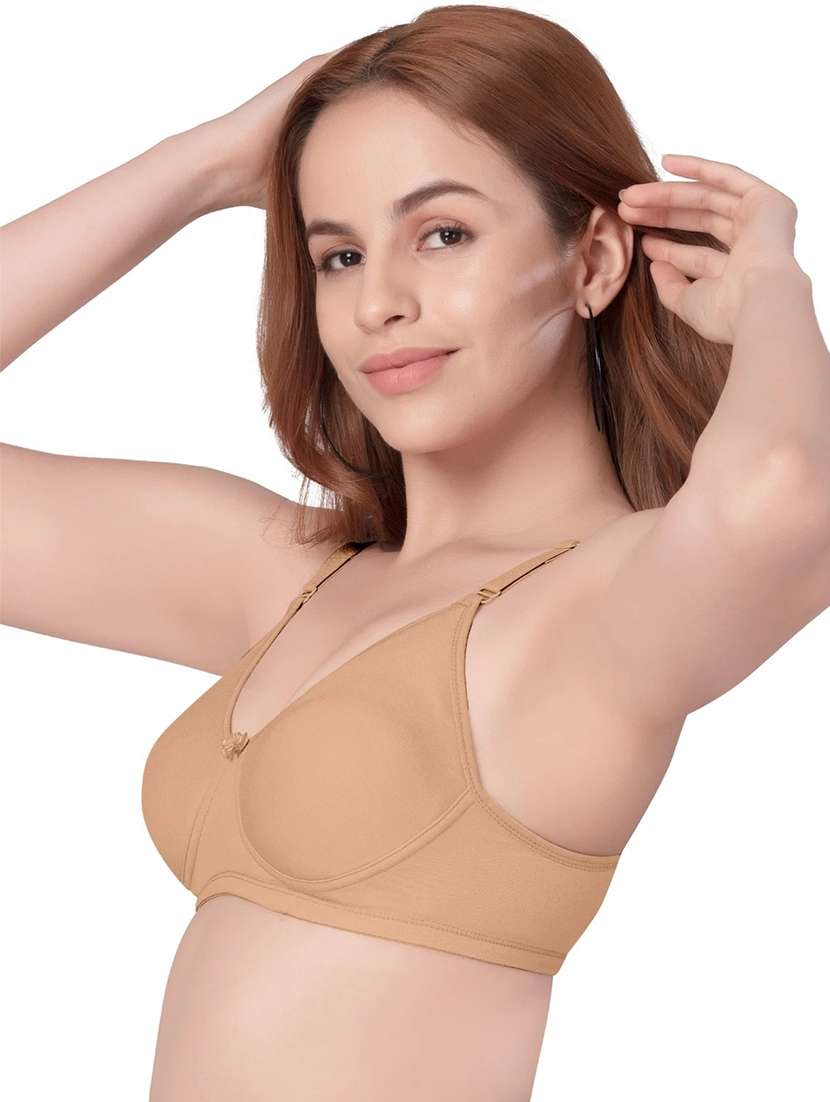women solid regular bra - 22494902 -  Standard Image - 1