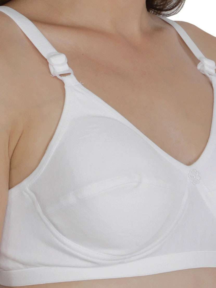 women solid non padded regular bra - 22494938 -  Standard Image - 1