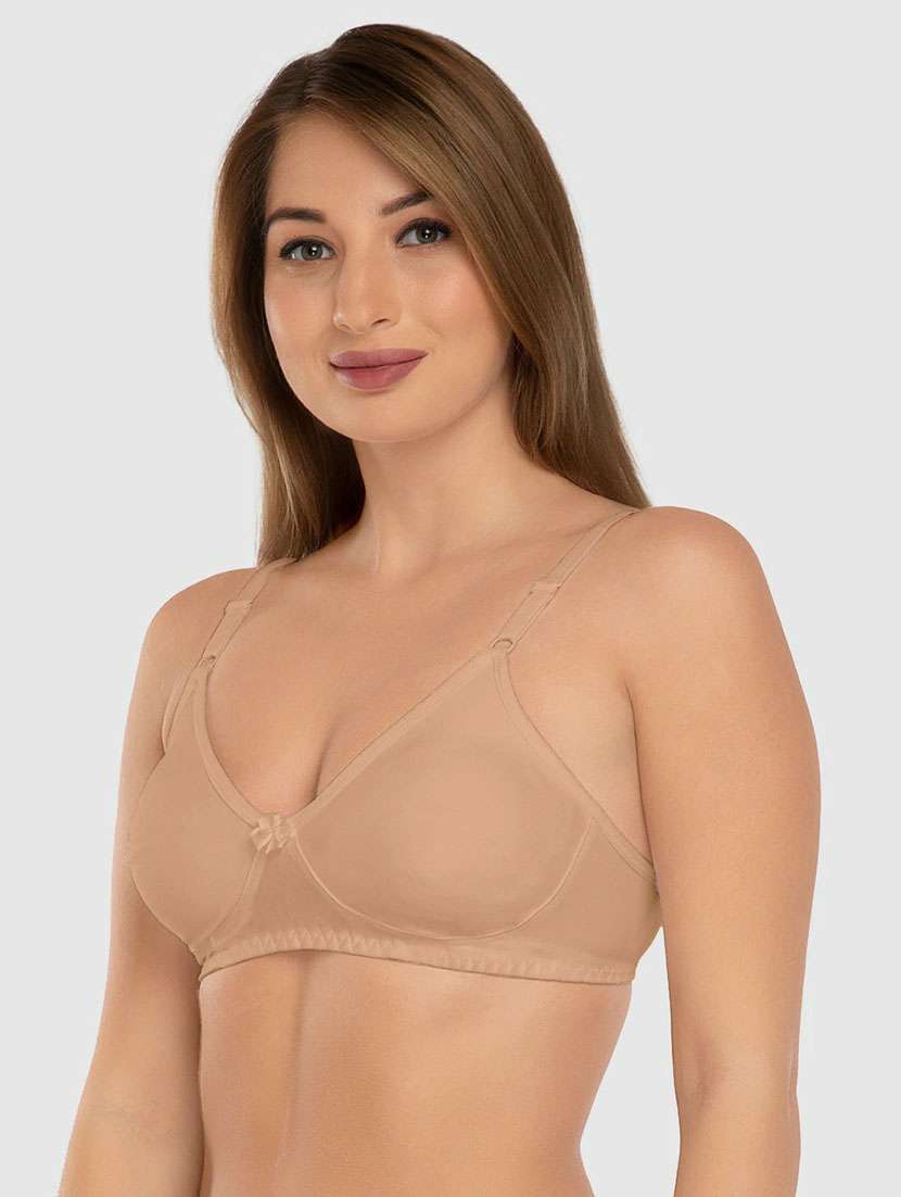 women solid non padded regular bra - 22494940 -  Standard Image - 1