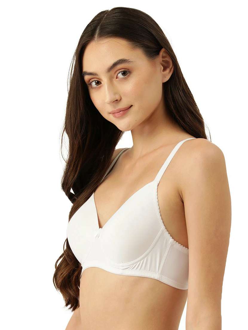 women solid non padded regular bra - 22494950 -  Standard Image - 1