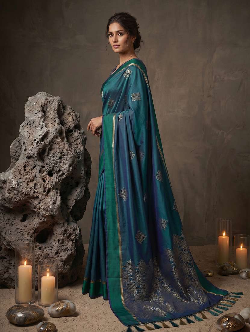 women self design banarasi saree with blouse - 22495271 -  Standard Image - 1