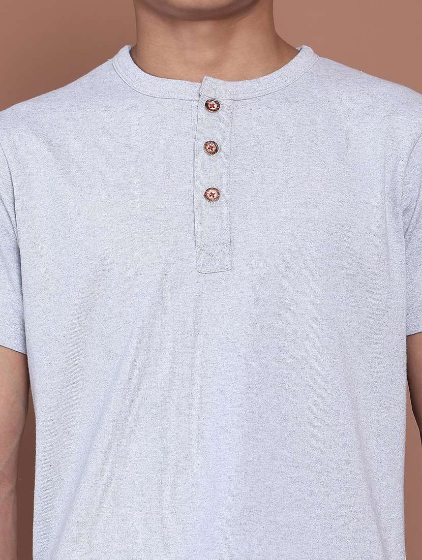 boys grey cotton t-shirt - 22495318 -  Standard Image - 1